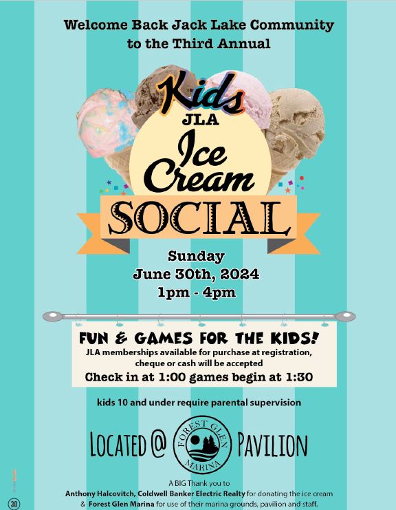 JLA's 3rd Annual Kids Ice Cream Social